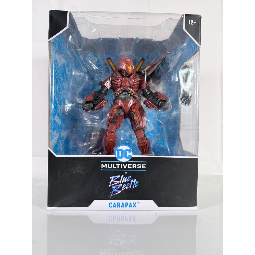 McFarlane DC Multiverse Blue Beetle Carapax Mega Action Figure Wing Came Loose